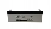 Baterie i akcesoria - SSB Akumuliatorius AGM SB 2.3Ah, 12V, F1, VRLA - miniaturka - grafika 1