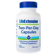 Witaminy i minerały - Life Extension Life Extension Two-Per-Day Capsules (Multiwitamina) - 60 kapsułek - miniaturka - grafika 1