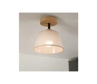 Lampy sufitowe - Brilagi - Żyrandol natynkowy ANTHONY 1xE14/60W/230V dąb/beżowy - miniaturka - grafika 1