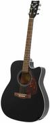 Gitary akustyczne - Yamaha FX 370 C BL gitara elektroakustyczna kolor czarny B-STOCK - miniaturka - grafika 1