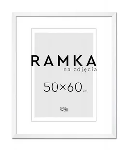 Ramka na zdjęcia 50x60 cm Biała - Ramki na zdjęcia - miniaturka - grafika 1
