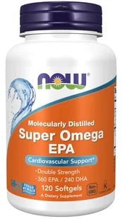 Now Foods Super Omega EPA Molecularly Distilled - 120 kapsułek - Witaminy i minerały dla sportowców - miniaturka - grafika 4