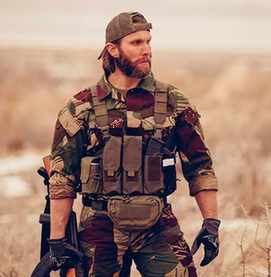 Helikon - Kamizelka Chicom Chest Rig - PL Woodland - KK-CCR-CD-04 - Odzież taktyczna i umundurowanie - miniaturka - grafika 16