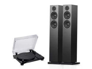 Audio-Technica AT-LPW50PB + A38 - Zestawy stereo - miniaturka - grafika 2