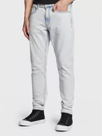 Spodnie męskie - Calvin Klein Jeans Jeansy J30J322832 Niebieski Slim Fit - miniaturka - grafika 1