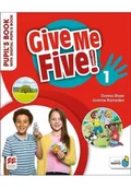 Książki do nauki języka angielskiego - Give Me Five! 1 Pupil's Book+ kod online - miniaturka - grafika 1