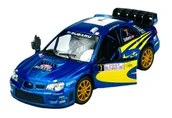Samochody i pojazdy dla dzieci - KINSMART 2007 SUBARU IMPREZA WRC NIEBIESKI 1:36 BEZ PUDEŁKA KT5328 - miniaturka - grafika 1