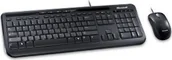 Klawiatury - Klawiatura Microsoft Wired Desktop Combo 600 APB-00006 - miniaturka - grafika 1