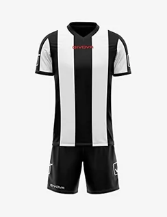 Zestawy męskiej odzieży sportowej - Givova, kit catalano Mc, biały/czarny, M - grafika 1