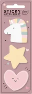 Notesy i bloczki - Notes Samoprzylepny SWEET Pastel Tęczowe 75 sztuk - miniaturka - grafika 1