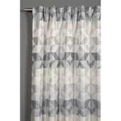 Firany - Szara firanka 245x140 cm Jacquard – Gardinia - miniaturka - grafika 1