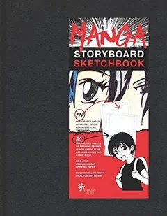 Inc. Sterling Publishing Co. Manga Storyboard Sketchbook - Obcojęzyczne książki o kulturze i sztuce - miniaturka - grafika 1