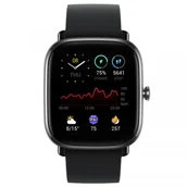 Smartwatch - Xiaomi Amazfit GTS 2 Mini Czarny - miniaturka - grafika 1