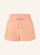 Spodenki damskie - Nike Szorty Dresowe Sportswear Phoenix Fleece orange - miniaturka - grafika 1
