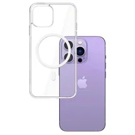 Etui i futerały do telefonów - Etui 3MK MagCase do Apple iPhone 14 Pro Max Przezroczysty - miniaturka - grafika 1