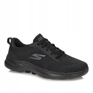 Lekkie Buty sportowe Skechers Go Walk 6124512/BBK - Buty sportowe damskie - miniaturka - grafika 1
