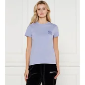 Koszulki i topy damskie - Karl Lagerfeld T-shirt Jelly Ikonik 2.0 | Regular Fit - miniaturka - grafika 1