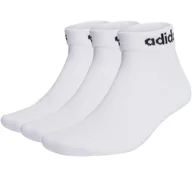 Skarpetki sportowe męskie - Skarpety adidas Linear Ankle Socks Cushioned Socks 3p - miniaturka - grafika 1