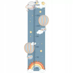 NAKLEJKA NA ŚCIANE MIARKA WZROSTU BALON KSIĘŻYC Z2 - Balony i akcesoria NAKLEJKA NA ŚCIANE MIARKA WZROSTU BALON KSIĘŻYC Z2 - Balony i akcesoria - miniaturka - grafika 1