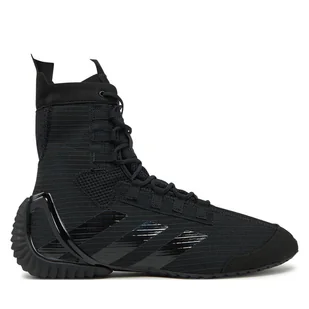 Buty bokserskie adidas Speedex 23 IH2734 Czarny - Kimona, stroje i obuwie - miniaturka - grafika 1