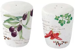 POJEMNIKI NA SÓL I PIEPRZ - KOMPLET - HOME & KITCHEN - Pojemniki na przyprawy - miniaturka - grafika 1