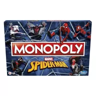 Gry planszowe - Monopoly, gra strategiczna Spider-Man, F3968 - miniaturka - grafika 1