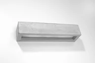 Lampy ścienne - Sollux Lighting Kinkiet VEGA 50 beton PERSIAN INDIGO - miniaturka - grafika 1