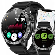 Smartwatch - TEMU ZEGAREK MĘSKI SMARTWATCH – 1,43" AMOLED 466x466, ROZMOWY BLUETOOTH, GPS, , MENU PL, WODOODPORNY, 60+ TRYBÓW SPORTOWYCH, BATERIA DO 10 DNI, - miniaturka - grafika 1