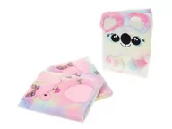 Szkolne artykuły papiernicze - Notes pluszowy 555853 mix cena za 1 szt - miniaturka - grafika 1