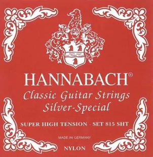 Hannabach 652549 Struny do gitary klasycznej Seire 815 Super High Tension Silver Special - 3-częściowy dyskotek 652549 - Struny gitarowe  - miniaturka - grafika 1