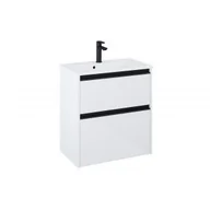 Szafki łazienkowe - ROCA A852067806 Zestaw meblowy unik GAP PRO compact slim 60 cm Biały połysk - miniaturka - grafika 1