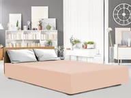 Prześcieradła - Darymex Prześcieradło jersey elastan z gumką PINK/RÓŻ/160x200x30 PJE160/PINK - miniaturka - grafika 1