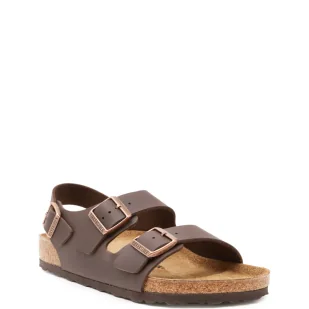 Birkenstock Skórzane sandały Milano - Sandały damskie - miniaturka - grafika 1