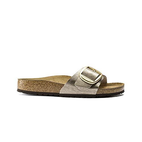 Birkenstock Classic Madrid BF-NUBUK klapki damskie, beżowy, 40 EU
