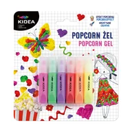 Zabawki kreatywne - Magiczny żel Popcorn, 6 kolorów, Kidea - miniaturka - grafika 1