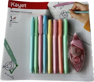 ZESTAW PRZYBORY SZKOLNE DO PISANIA 9EL KOREKTOR - Przybory szkolne - miniaturka - grafika 1