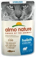 Mokra karma dla kotów - Almo Nature Holistic Sterilised, 6 x 70 g - Z kurczakiem i dorszem - miniaturka - grafika 1