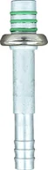 Akcesoria do klimatyzacji i ogrzewania - OPTIMA Złącze męskie spring lock 180 stopni 8 aluminium AC.120.043 - miniaturka - grafika 1