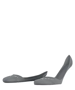 Burlington Kobiety Stopki Aberdeen W IN Wiskoza niewidoczne jednokolorowe 1 Para, Szary (Hematite 3240), 41-42 - Skarpetki damskie - miniaturka - grafika 1