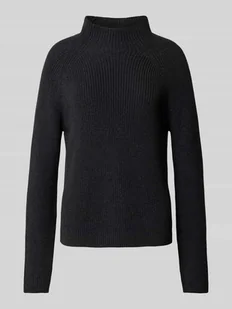 Sweter z dzianiny o kroju regular fit z czystej bawełny - Swetry damskie - miniaturka - grafika 1