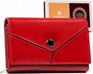 Peterson Średnich rozmiarów portfel damski ze skóry naturalnej Peterson NoSize - Portfele - miniaturka - grafika 1