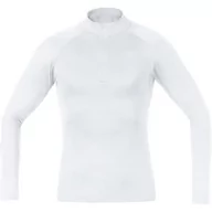 Koszulki męskie - Gore Wear koszulka męska Gore M Base Layer Thermo wysoki kołnierz Shirt, biały, xl -0100-X-Large100319010006-0100 - miniaturka - grafika 1