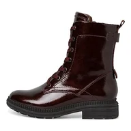Botki damskie - Jana Damskie Softline 8-25264-41 wygodne uniwersalne buty klasyczne buty na co dzień botki, Copper Patent, 40 EU Weit - miniaturka - grafika 1