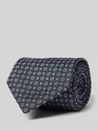 Krawaty i muchy męskie - Krawat z mieszanki jedwabiu - miniaturka - grafika 1