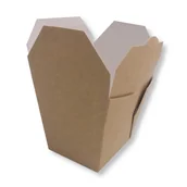 Opakowania gastronomiczne - Opakowanie na wynos food box 0,75L kraft 50szt ^ - miniaturka - grafika 1