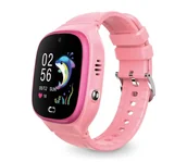 Smartwatch - Aligator AW11PK Watch Junior 2 450 mAh IP67 Wi-Fi Różowy - miniaturka - grafika 1