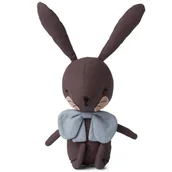 Gryzaki dla dzieci - Picca LouLou - Przytulanka Pan Królik Grey 18 cm Luxury Gift Box - miniaturka - grafika 1