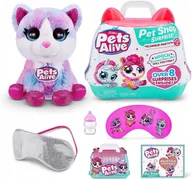 Maskotki i pluszaki - Zuru Pets Alive Kotek Interaktywny Kot Przytulanka Z Dźwiękami Prezent - miniaturka - grafika 1