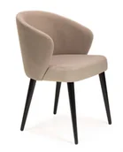 Krzesła - Beżowe tapicerowe krzesło - Gifix 3X - miniaturka - grafika 1