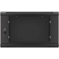 Szafy rack - Lanberg Szafa 19" 6U, 600x600, czarny FLAT PACK WF01-6606-10B - miniaturka - grafika 1